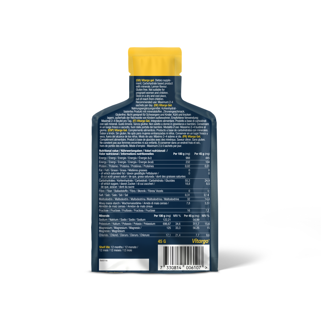 Energy Gel Lemon 24-pack
